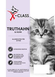 Connoisseur Cat Truthahn & Huhn für Kitten, Trockenfutter- Alleinfuttermittel, 300g