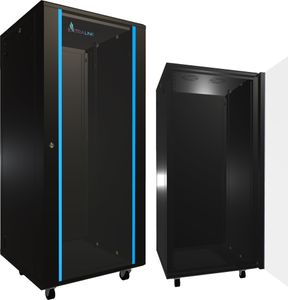 Netzwerkschrank 19 Zoll, für Switches UPS Server, 27 HE 600x600