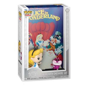 Disney 100 Alice in Wonderland - Alice With Cheshire Cat 11 - Funko Pop! Movie Posters