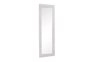 Spiegel KOLOREDO, Wandspiegel, Garderobenspiegel, Badspiegel, 56x150, Weiß-Eiche