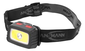 ANSMANN HD200B Stirnlampe Kopflampe mit Reflektorsystem / 200 Lumen / IP44