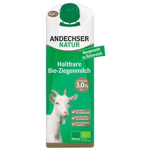 Andechser Natur Ziegen H-Milch 3% 1l