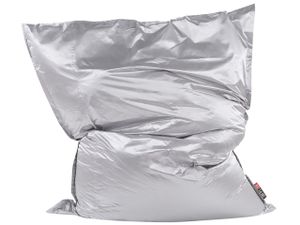 BELIANI Sitzsack Silber 180 x 230 cm Indoor Outdoor Stark wasserabweisender Langfristige Volumenstabilität Groß