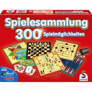 Schmidt Spiele Spielesammlung mit  300 Spielmöglichkeiten 49195