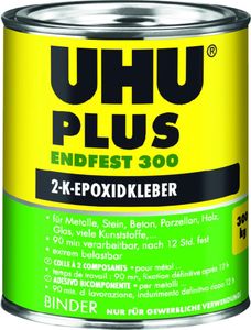 2-KomponentenepoxidkleberPLUS ENDFEST 300 Dose Binder 915g UHU