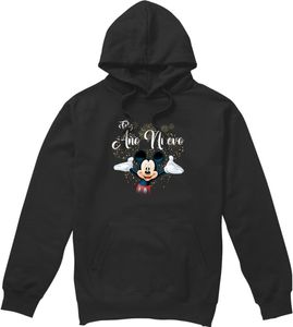 Disney - "Spanish" Kapuzenpullover für Herren - Neujahr TV4532 (XXL) (Schwarz)