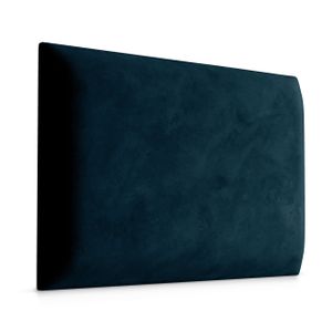 Muralo Polsterpaneel WANDKISSEN Wandpolster Bettkopfteil Wandpaneel Dunkelblau 60 cm x 40 cm