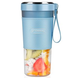 GROSSAG Akku Smoothie Mixer to-go hellblau