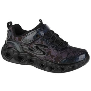 Skechers Heart Lights 20180L-BBK, Sneaker, für Mädchen, Schwarz, Größe: 31