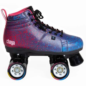 Chaya Roller Skates Airbrush, Unisex für Herren und Damen in Blau, 59mm/78A Rollen, ABEC 7 Kugellager, art. nr.: 810671