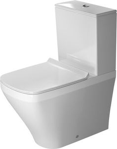 Duravit Stand-WC-Kombination DURASTYLE tief, 370 x 630 mm, Abgang Vario weiß