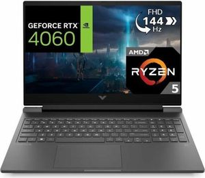 Herní notebook HP Victus 16-S1034NF, procesor AMD Ryzen™ 5 8640H, 16,1" FHD 144Hz, 16GB, 512GB SSD, RTX 4060 8GB, Windows, Albastru
