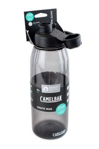 Camelbak Trinkflasche 2021 Chute Mag, charcoal, Inhalt 1500ml, Magnetischer Schnellverschluss, Tritan aus recyceltem Kunststoff, BPA-frei, schwarz
