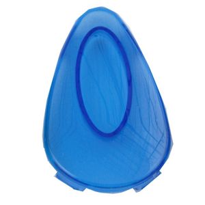 PlastiQline Putzrollenspender MIDI - Farbfenster blau - Handtuchrollenspender