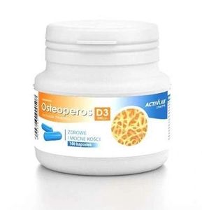 Osteoperos D3 2000 IU - wapń i witamina D3 dla mocnych kości i zębów Activlab Pharma