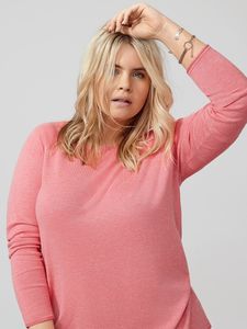ONLY CARMAKOMA Damen Strick Pullover Übergröße Plus Size Shirt Große Größen | 46-48