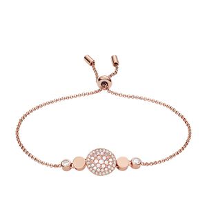 Fossil JF02905791 Armband Disc Mother Of Perl Perlmut Rosé-Ton