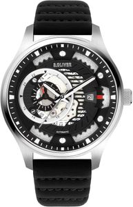 s.Oliver SO-3941-LA Herrenuhr AUTOMATIK