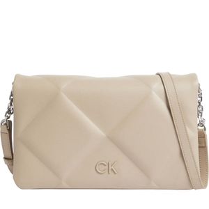 Calvin Klein Damen Umhängetaschen K60K611021 A04 Farbe: Beige Größe: Einheitsgröße