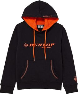 Dunlop Essential Kids Hoody Black 128 cm
