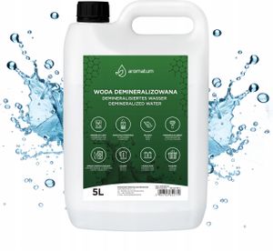 Demineralisiertes Wasser 5L ideal für Bügeleisen und Batterien