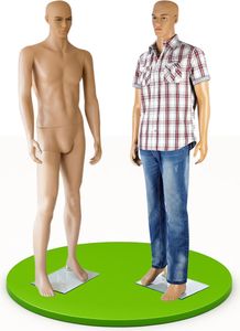 Mucola Schaufensterpuppe Schaufensterfigur Schneiderpuppe Modepuppe Mannequin - Mann 185cm Mucola Schaufensterpuppe Schaufensterfigur Schneiderpuppe Modepuppe Mannequin - Mann 185cm