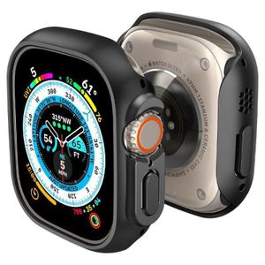 Spigen Thin Fit  Case for Apple Watch Ultra 49 mm (Black)