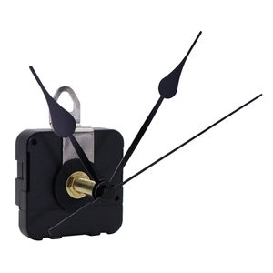 Schwarz Uhrwerk Quarzuhrwerk mit 3 Uhrzeiger Hände Quarz Uhrwerk DIY Wanduhr