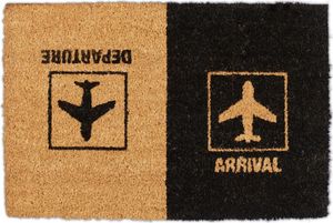 rohožka na dvere s kokosom "Arrival Departure"