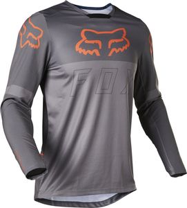 FOX Legion LT Motocross Jersey Farbe: Schwarz/Grau, Grösse: S
