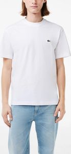 Lacoste Klassisches Logo T-Shirt, Weiß M