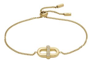 FOSSIL Armband Heritage D-Link Bracelet Gold goldfarben