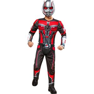 Ant-Man - "Deluxe" Kostüm - Kinder BN5784 (116) (Rot/Schwarz/Silber)