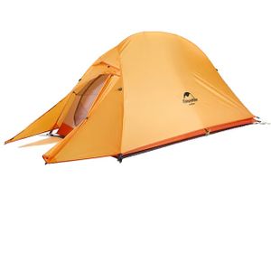 Campingzelt, Ultraleicht, Wasserdicht, 1 Person Orange