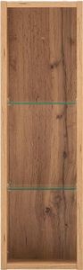 MÖBELPARTNER Badregal Duo 140239 eiche landhaus 21,6 x 16,0 x 70,7 cm