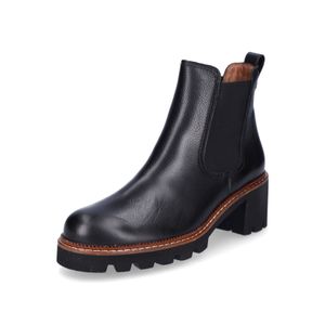 Paul Green Chelsea Boots - Schwarz Glattleder Größe: 40.5 Normal