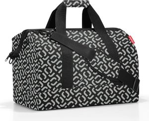 reisenthel Allrounder L, cestovní taška, taška pro lékaře, taška, taška přes rameno, polyesterová tkanina, Signature Black, 30 L, MT7054