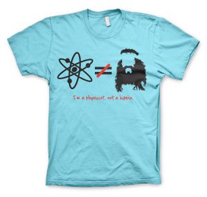 TBBT - Im A Physicist, Not A Hippie T-Shirt - XX-Large - Skyblue