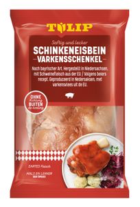 TULIP 600g Schinkeneisbein Gegart Vakuumverpackt gepökelt Schweinehaxe Schwarte