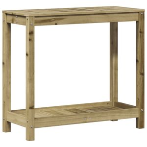 vidaXL Sázecí stolek s policí 82,5x35x75 cm Impregnované borovicové dřevo