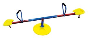 Paradiso Toys wippe 360 Grad drehbar 180 cm blau/rot/gelb, Farbe:Gelb,Blau,Rot