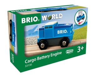 BRIO Blaue Batterie Frachtlok  33130 - BRIO 33130 - (Spielwaren / Spielzeug)