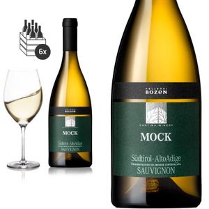 6er Karton 2022 Mock Sauvignon Blanc DOC Südtirol von Kellerei Bozen/Gries Weißwein
