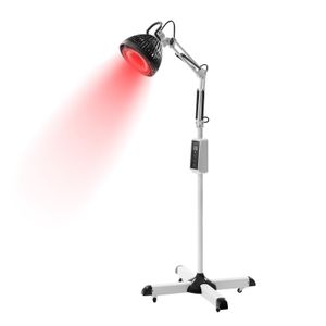 Infračervená lampa Tepelná lampa Terapeutická lampa proti bolesti Fyzioterapie Stojící infračervená lampa TDP Červená světelná lampa s kolečky