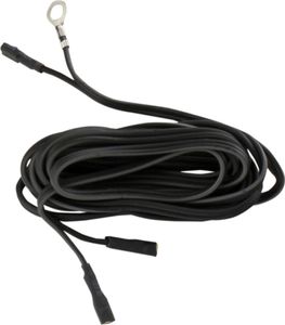 Doppelkabel Dynamokabel 2200 mm mit 3x Kabelschutz und 1x Ringöse