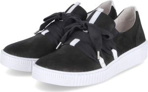 Gabor Sportliche Schnürschuhe Damen 31373137383639 Schwarz 37 EU