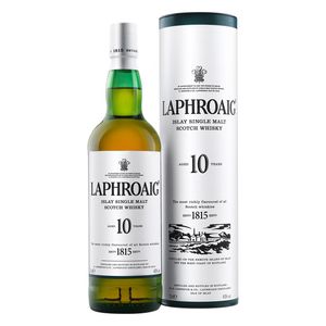 Laphroaig 10 Jahre Islay Single Malt Scotch Whisky in Geschenkpackung | 40 % vol | 0,7 l