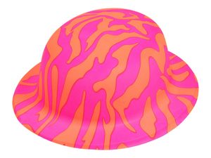 Cooler Partyhut als Trilby- oder Melonenhut, wählen:P-36 Melone orange pink
