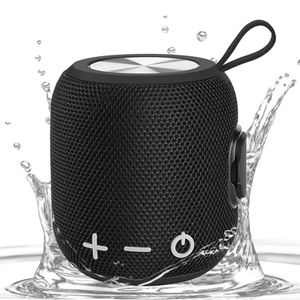 Bluetooth Lautsprecher, wasserdicht, 12 Std. Wiedergabezeit, tragbar, klein, leicht, Mini, kabellos, Dusche Lautsprecher