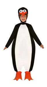 Pinguin Kostüm für Kinder, Größe:110/116